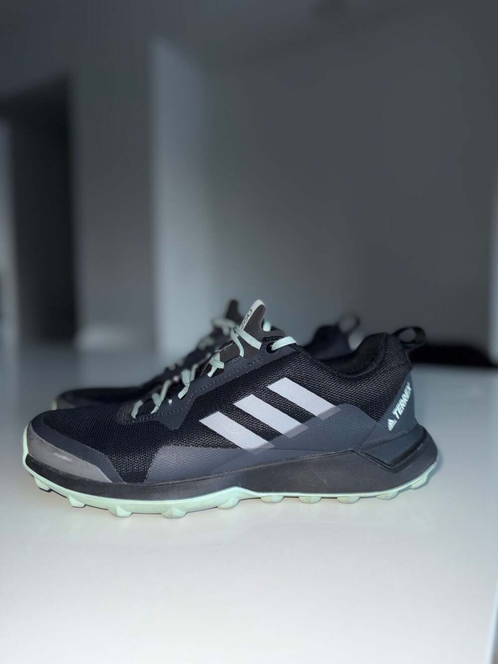 adidas Terrex CMTK 260 Women's Trail Running Shoes Black Ash Green CQ1735